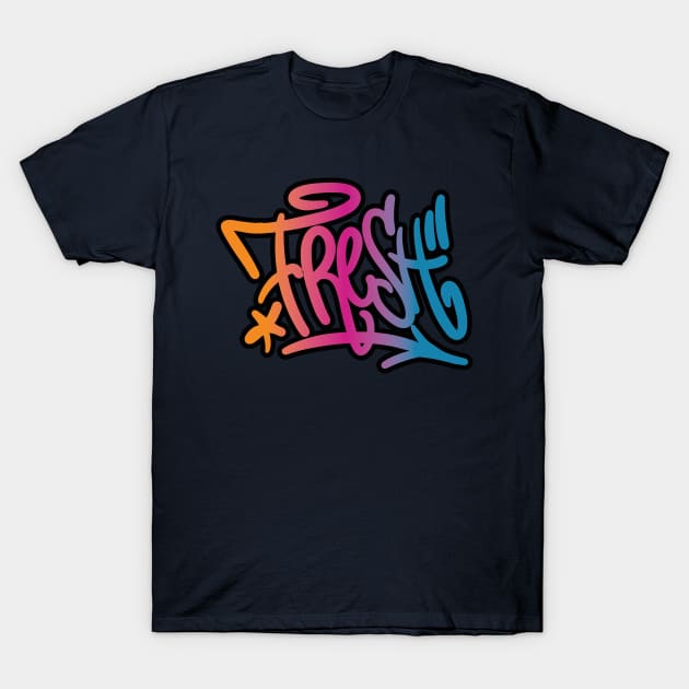 Fresh Graffiti T-Shirt by Bee Fernandez